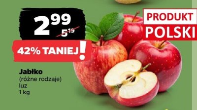 Jabłko (różne rodzaje) luz 1 kg Netto promocja w Netto