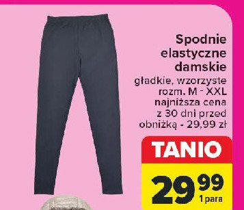 Spodnie elastyczne damskie m-xxl promocja