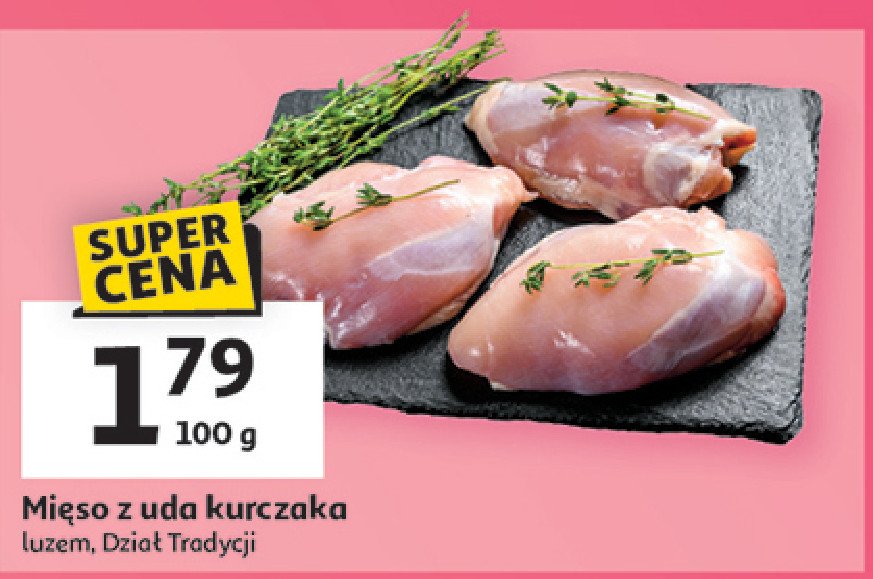 Mi臋so z uda kurczaka promocja
