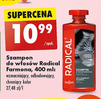 Szampon do w艂os贸w chroni膮cy kolor Radical promocja