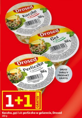 Kaczka, gęś lub perliczka w galarecie, Drosed, 150 g promocja w Auchan