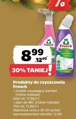 Środek usuwający kamień, różne rodzaje promocja w Netto