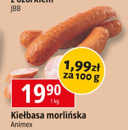 Kiełbasa morlińska Morliny promocja