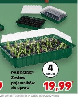 Pojemniki do upraw Parkside promocja w Kaufland