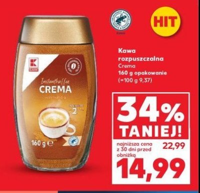 Kawa K-CLASSIC CREMA promocja