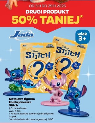 Metalowa figurka kolekcjonerska Stitch różne rodzaje DRUGA -50% promocja w Netto