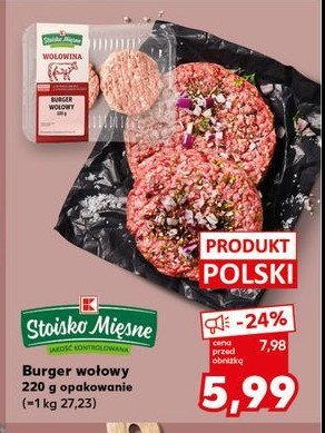 Burger wo艂owy Stoisko mi臋sne promocja