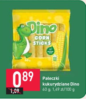 Pa艂eczki kukurydziane Dino promocja