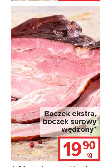 Boczek surowo-w臋dzony promocja