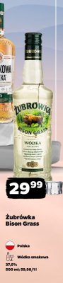 Wódka Żubrówka Bison Grass promocja w Netto