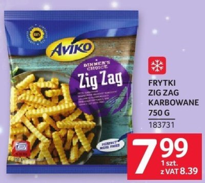 Frytki Zig Zag karbowane 750 g promocja w Selgros