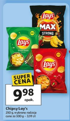 Chipsy Lay's promocja w Auchan