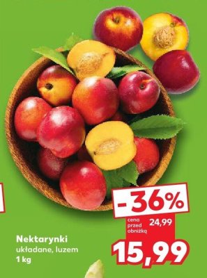 Nektarynki promocja w Kaufland