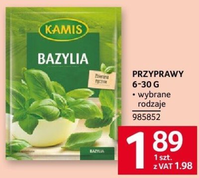 Bazylia Kamis promocja w Selgros
