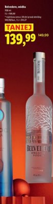 Wódka Belvedere promocja w Lidl