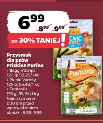 Przysmak dla psów Funtastix promocja w Netto