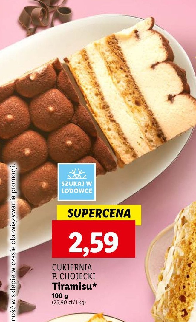 Tiramisu Chojecki promocja