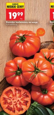 Pomidor karbowany na wagę promocja w Biedronka