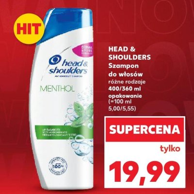 Szampon do włosów różne rodzaje promocja w Kaufland