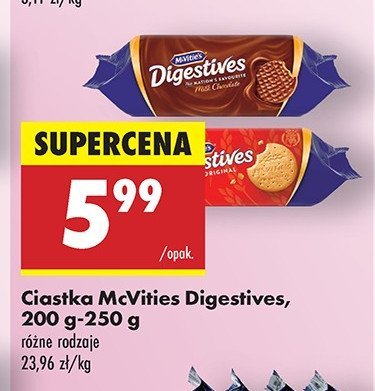 Ciastka MCVITIE'S promocja