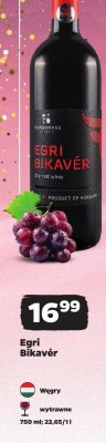 Wino Egri Bikavér promocja w Netto