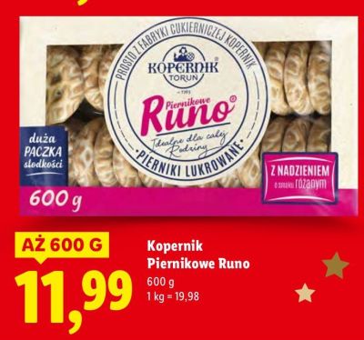 Piernikowe Runo promocja w Lidl