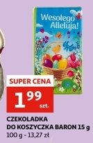 Czekolada mleczna świąteczna Baron promocja