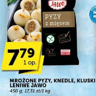 Mrożone pyzy, knedle, kluski leniwe Jawo promocja w ABC