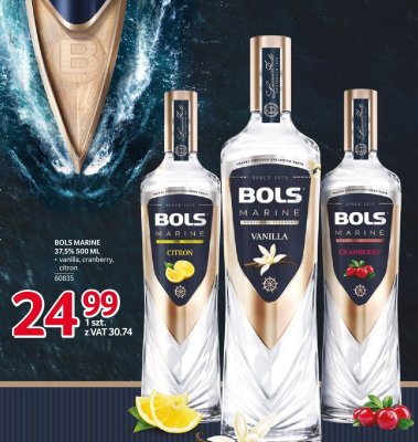 Likier Bols Marine citron 37,5% 500 ml promocja w Selgros
