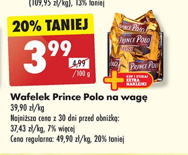 Wafelki mini classic Prince polo promocja