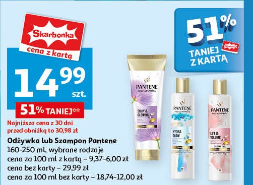 Szampon lift'n' volume Pantene pro-v minerales promocja