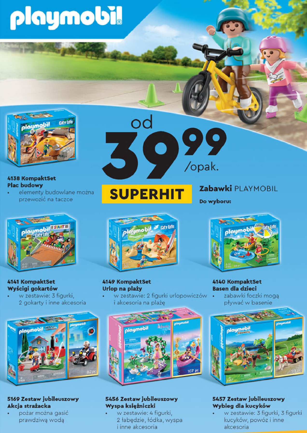 Klocki 5169 Playmobil city action promocja