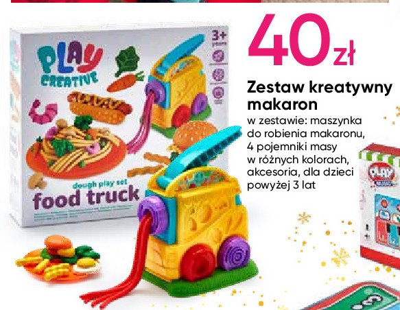 Zestaw kreatywny food truck promocja