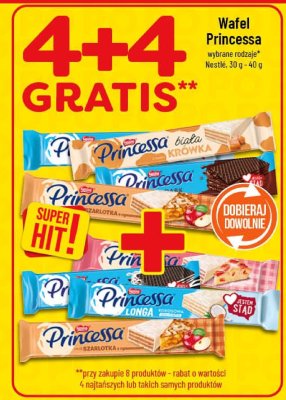 Wafel Princessa Szarlotka promocja w POLOmarket