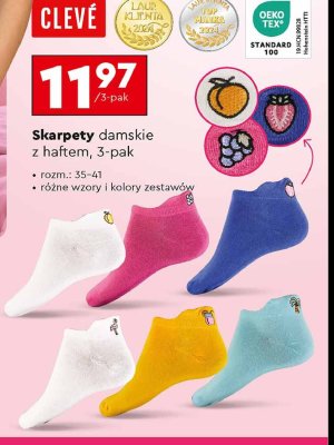 Skarpetki damskie 35-41 Cleve promocja
