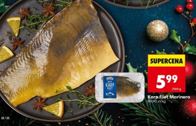 Karp filet  promocja w Biedronka