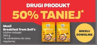 Musli, różne rodzaje DRUGIE -50% promocja w Netto