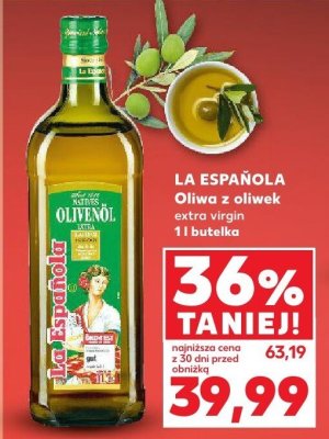Oliwa z oliwek extra virgin La Española promocja w Kaufland