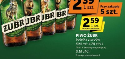 Piwo Żubr promocja w Euro Sklep