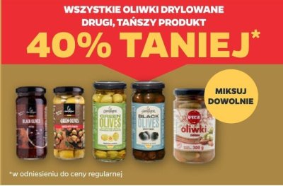Oliwki drylowane - różne rodzaje drugi -40% promocja w Netto