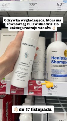 Odżywka kondycjonująca Balance On promocja w Rossmann