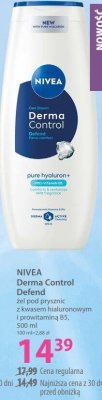 Balsam do ciała NIVEA Derma Control Defend dwufazowy balsam z kwasem hialuronowym i prowitaminą B5 promocja w Hebe