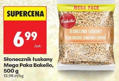 Słonecznik łuskany 500 g promocja w Biedronka