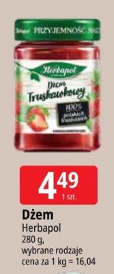 Dżem Herbapol promocja w Leclerc