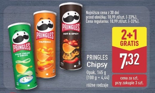 Chipsy hot & spicy Pringles promocja
