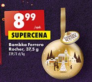 Bombonierka bombka Ferrero rocher promocja