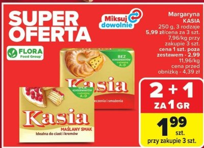 Margaryna Kasia promocja w Carrefour
