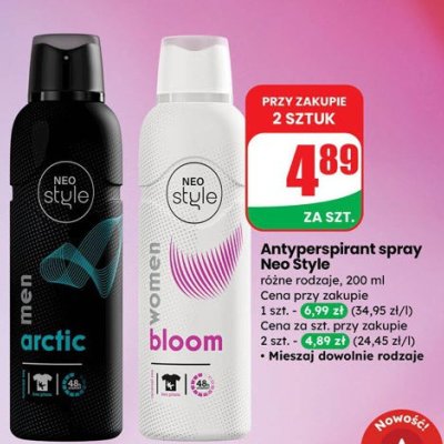 Antyperspirant spray bloom promocja w Dino