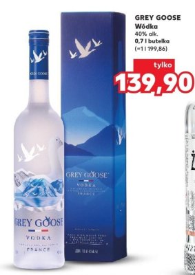 Wódka GREY GOOSE 40% alk. 0,7l promocja w Kaufland