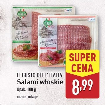 Salami w艂oskie Il gusto dell' italia promocja
